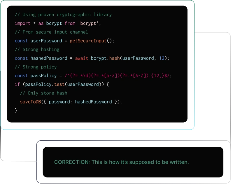 optimized code with best practices